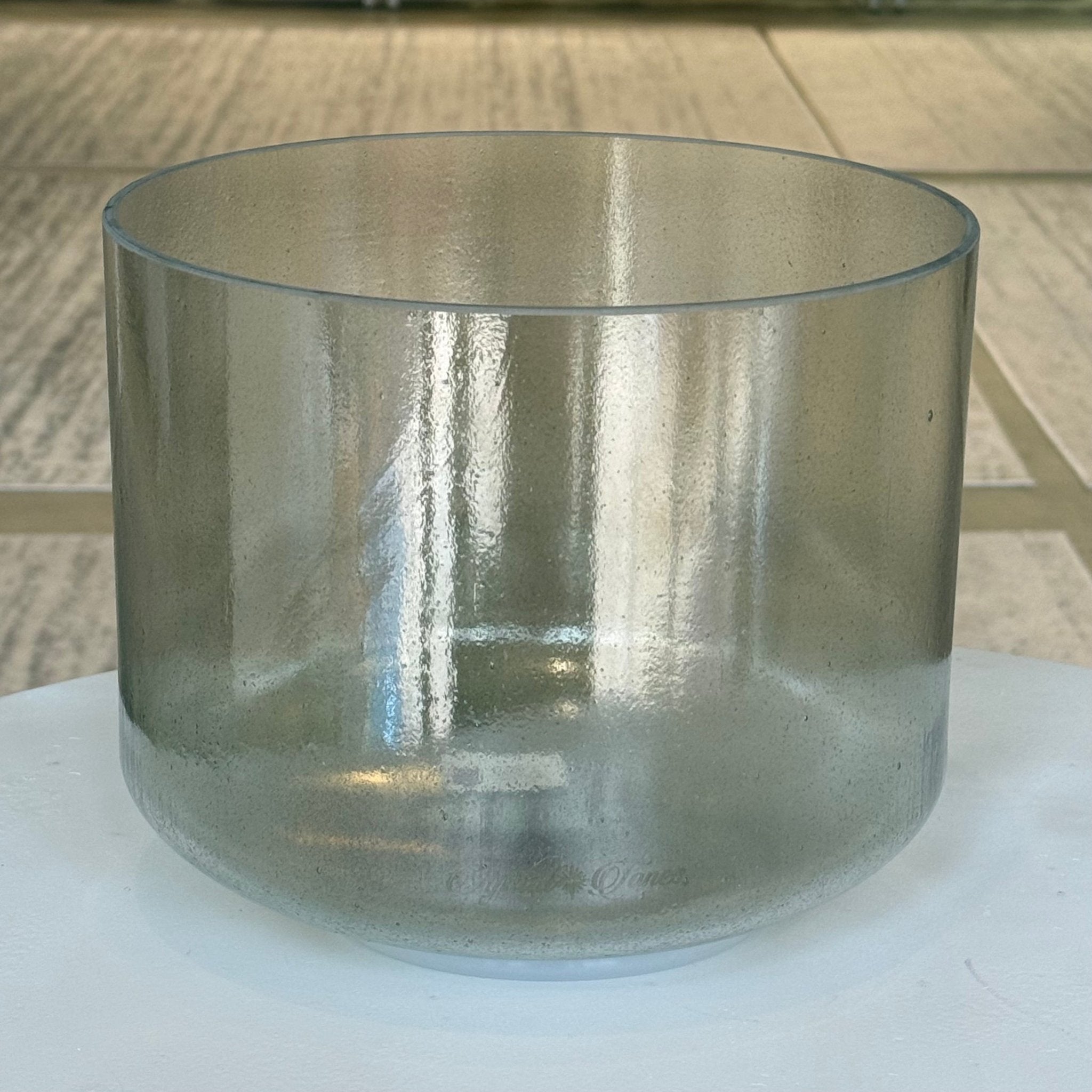 10" A-25 Sage Aura Gold 155103 Crystal Tones® Alchemy Crystal Singing Bowl - Sacred Sound of the Soul