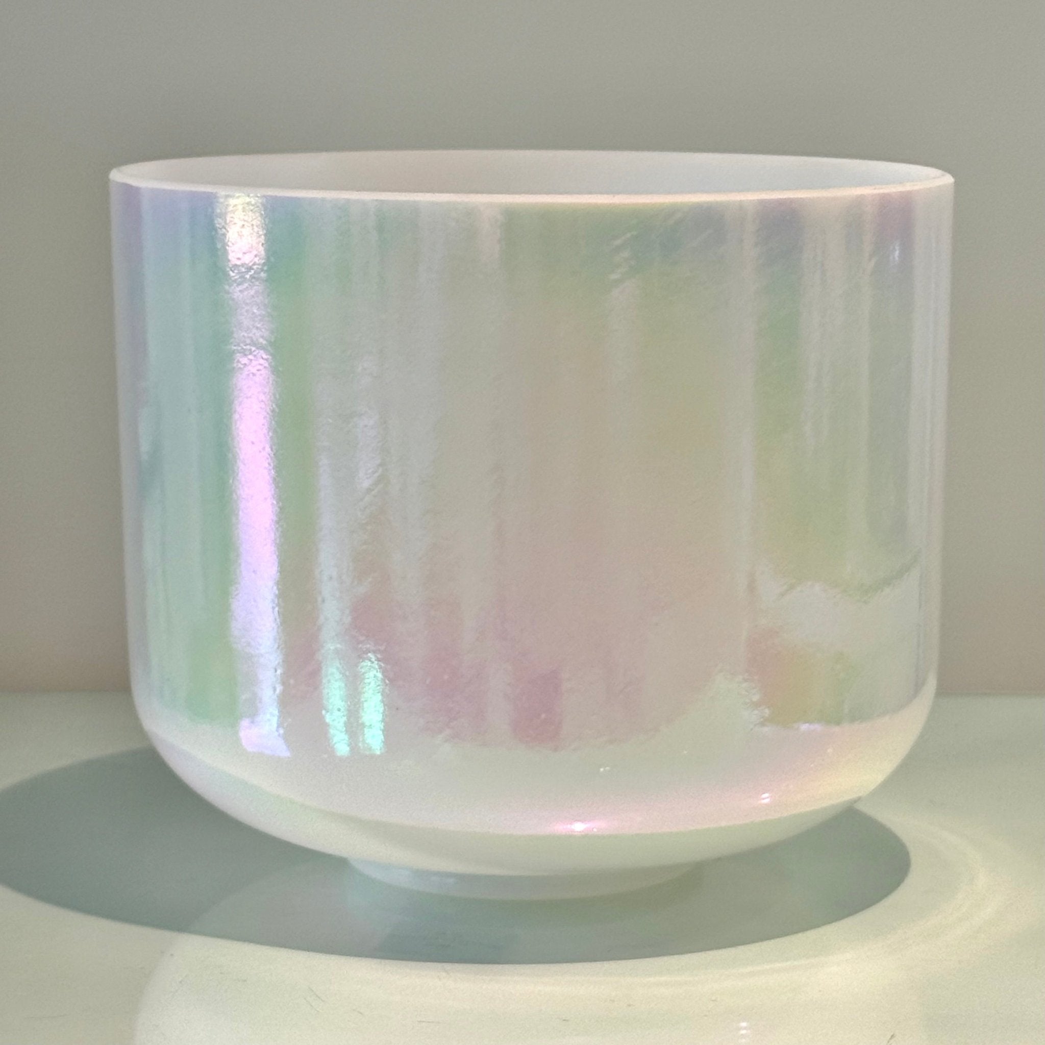 10" A0 Mother Of Platinum 146042 Crystal Tones® Alchemy Crystal Singing Bowl - Sacred Sound of the Soul