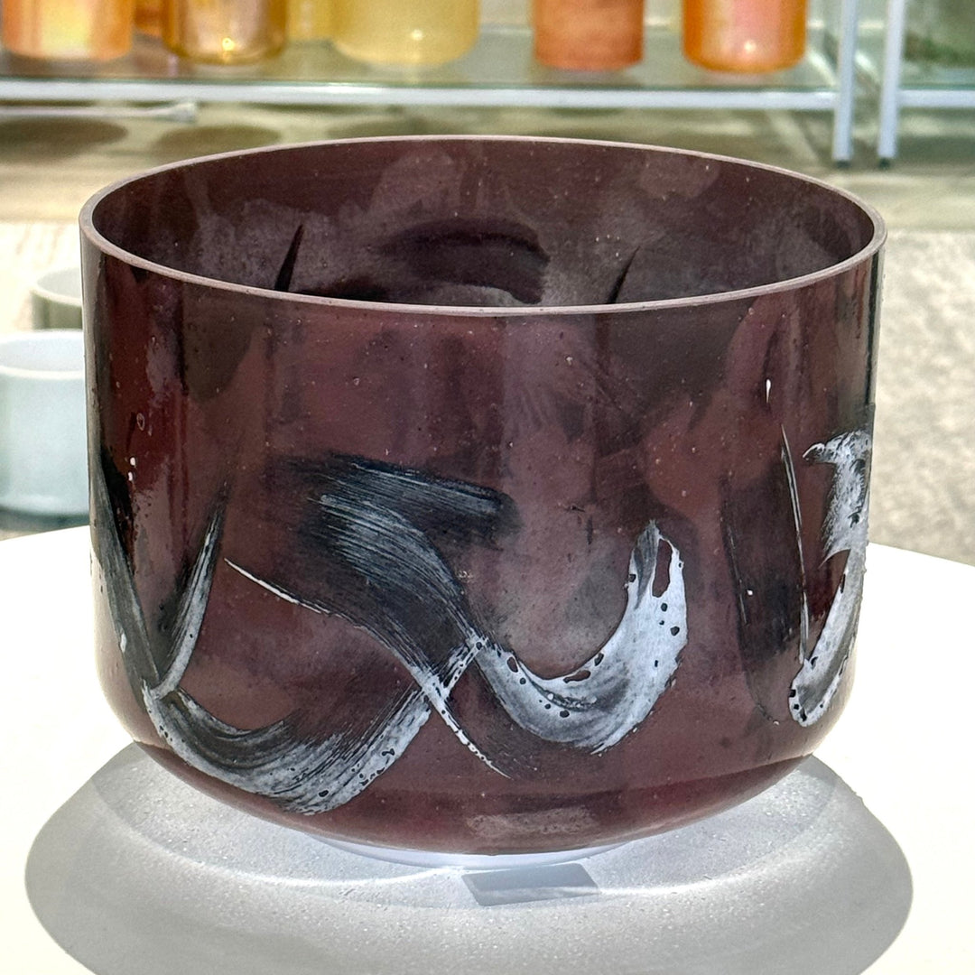 10" A+35 Pink Tourmaline 143358 Crystal Tones® Alchemy Crystal Singing Bowl - Sacred Sound of the Soul