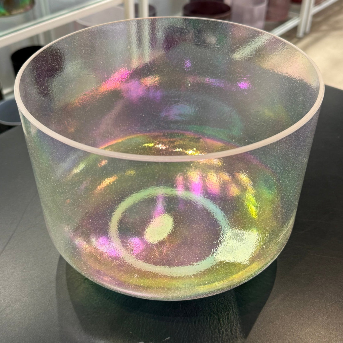 10" A#+5 Platinum 157105 Crystal Tones® Alchemy Crystal Singing Bowl - Sacred Sound of the Soul