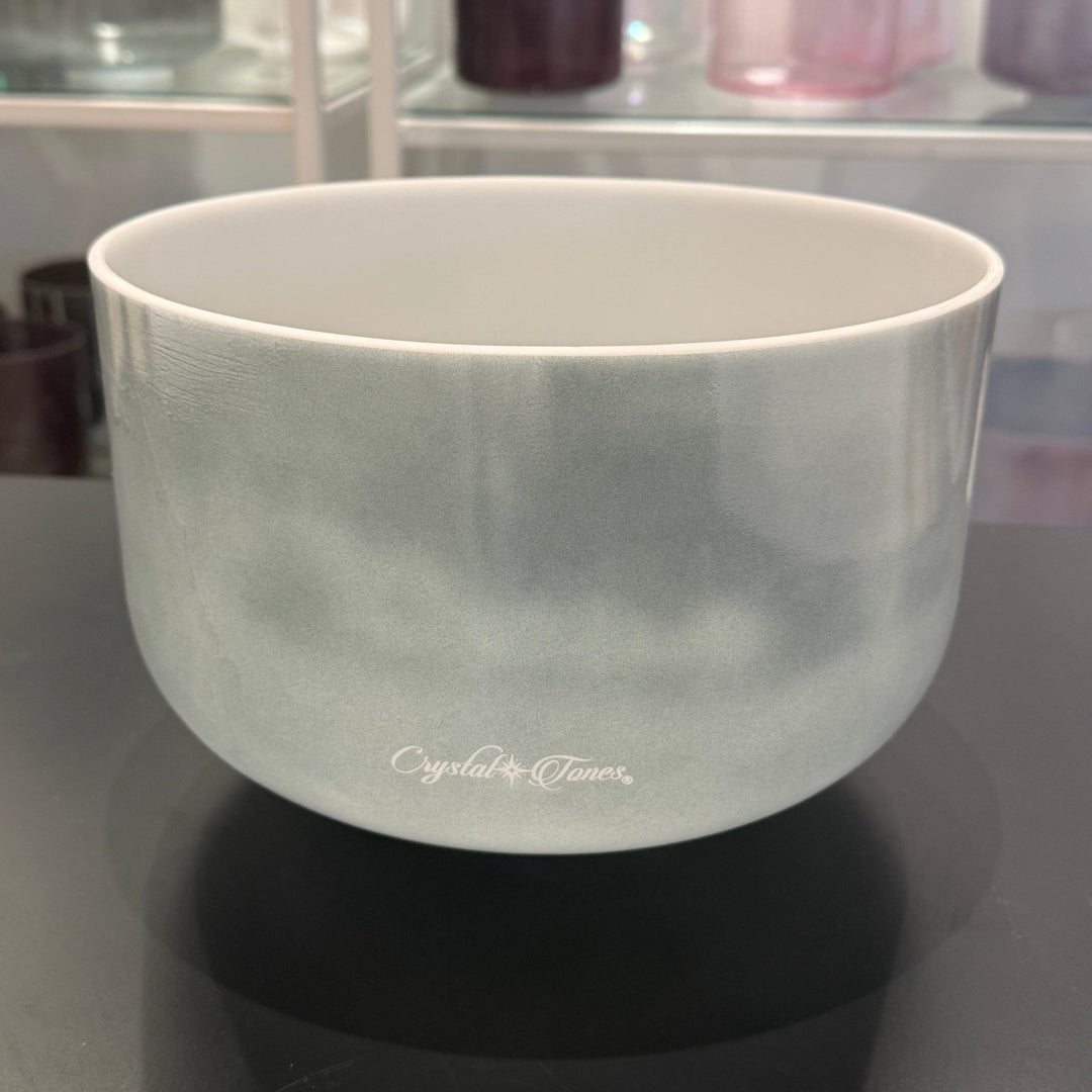 10" B0 Green Heart Ocean Gold 160056 Crystal Tones® Alchemy Crystal Singing Bowl - Sacred Sound of the Soul