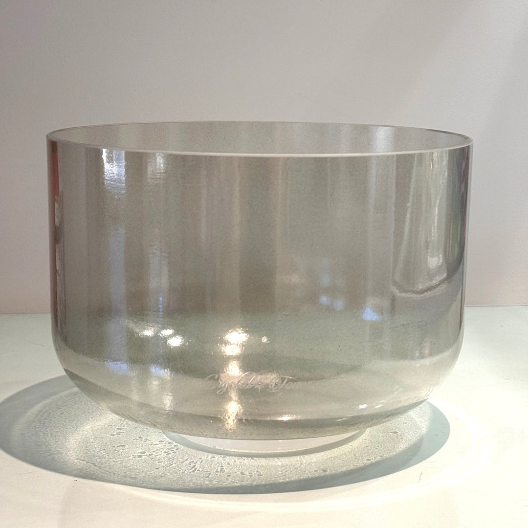 10" B+10 Sage Aura Gold 160050 Crystal Tones® Alchemy Crystal Singing Bowl - Sacred Sound of the Soul