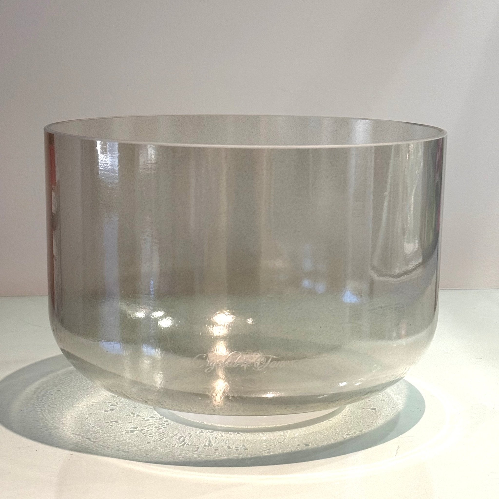 10" B+10 Sage Aura Gold 160050 Crystal Tones® Alchemy Crystal Singing Bowl - Sacred Sound of the Soul