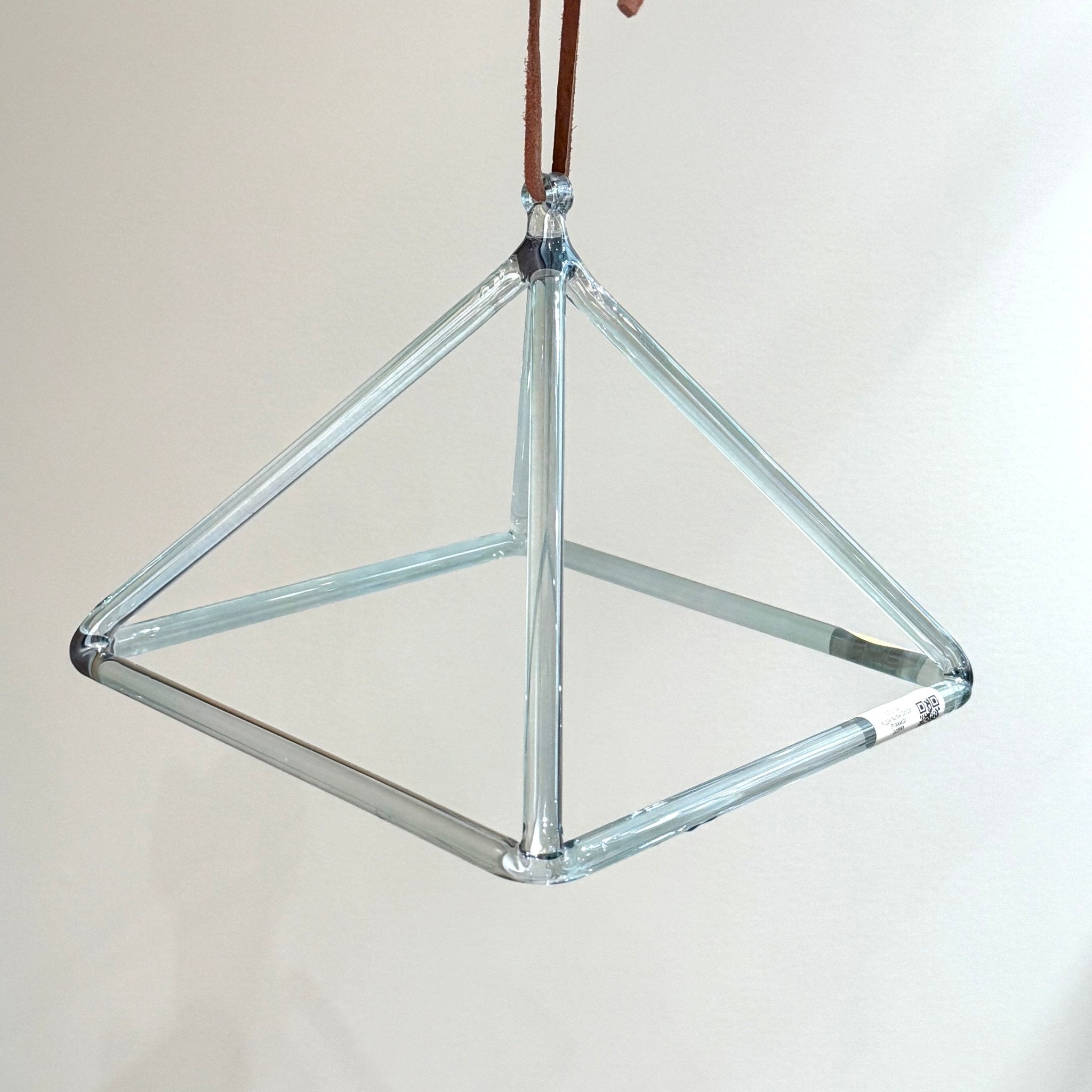 10" C-15 Aqua Aura Gold 125991 Crystal Tones® Alchemy Crystal Singing Pyramid - Sacred Sound of the Soul