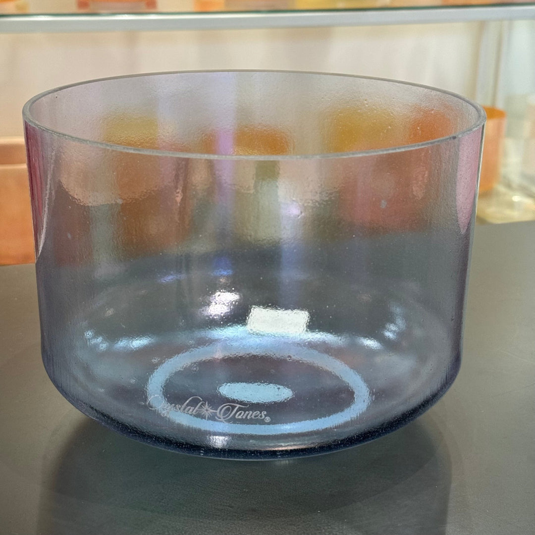 10" C-40 Androgynous Indium 159401 Crystal Tones® Alchemy Crystal Singing Bowl - Sacred Sound of the Soul