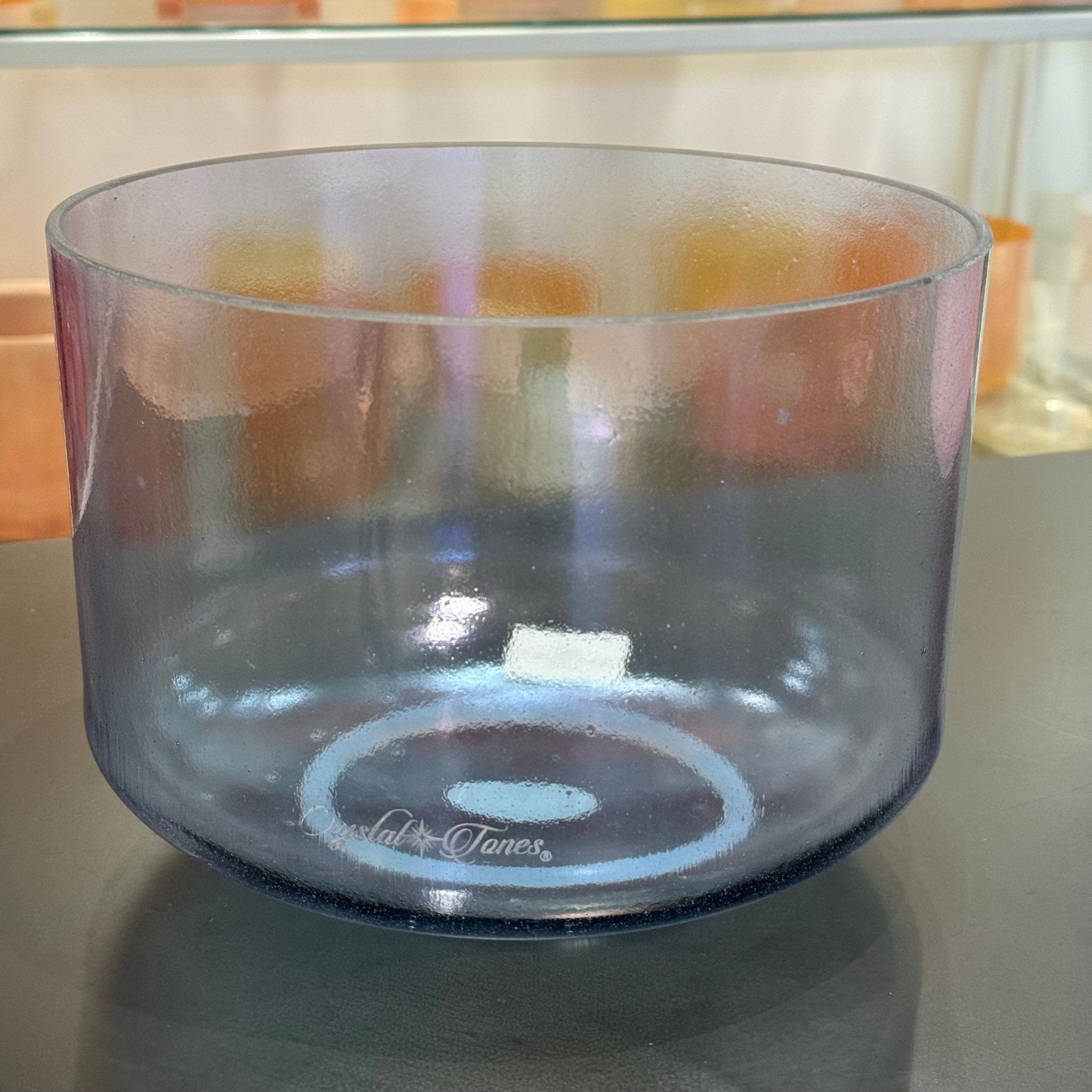10" C-40 Androgynous Indium 159401 Crystal Tones® Alchemy Crystal Singing Bowl - Sacred Sound of the Soul