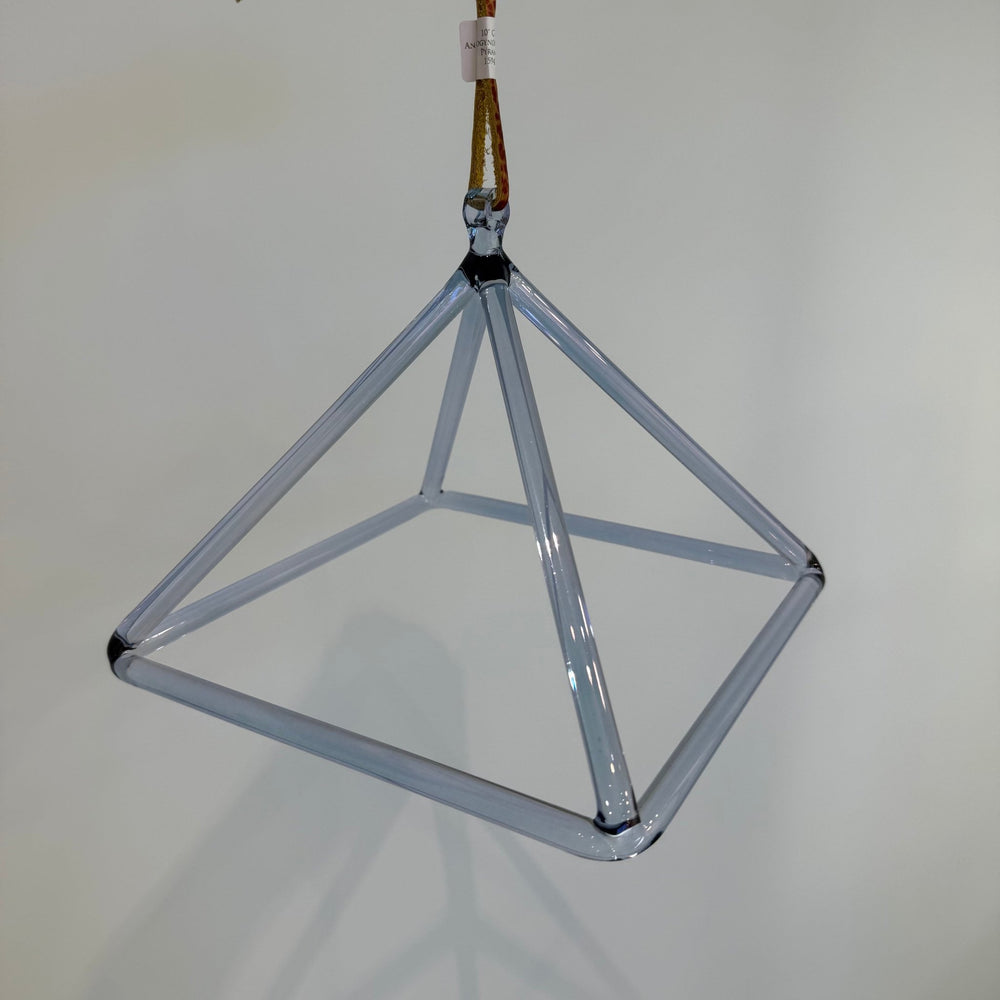 10" C-45 Androgynous Indium 159472 Crystal Tones® Alchemy Crystal Singing Pyramid - Sacred Sound of the Soul