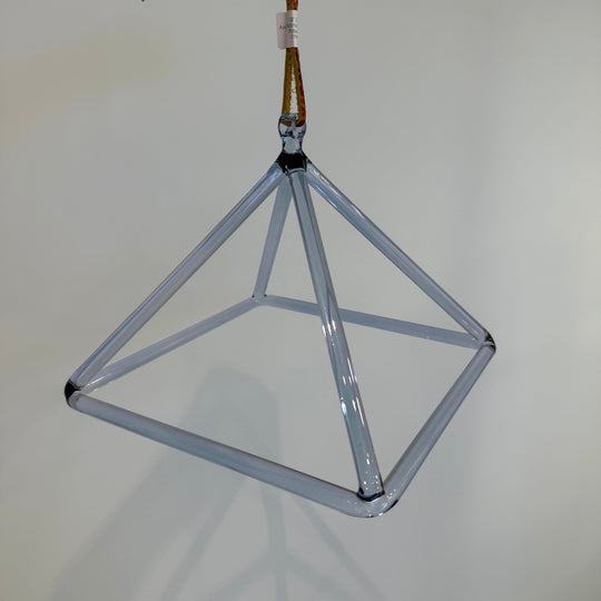10" C-45 Androgynous Indium 159472 Crystal Tones® Alchemy Crystal Singing Pyramid - Sacred Sound of the Soul