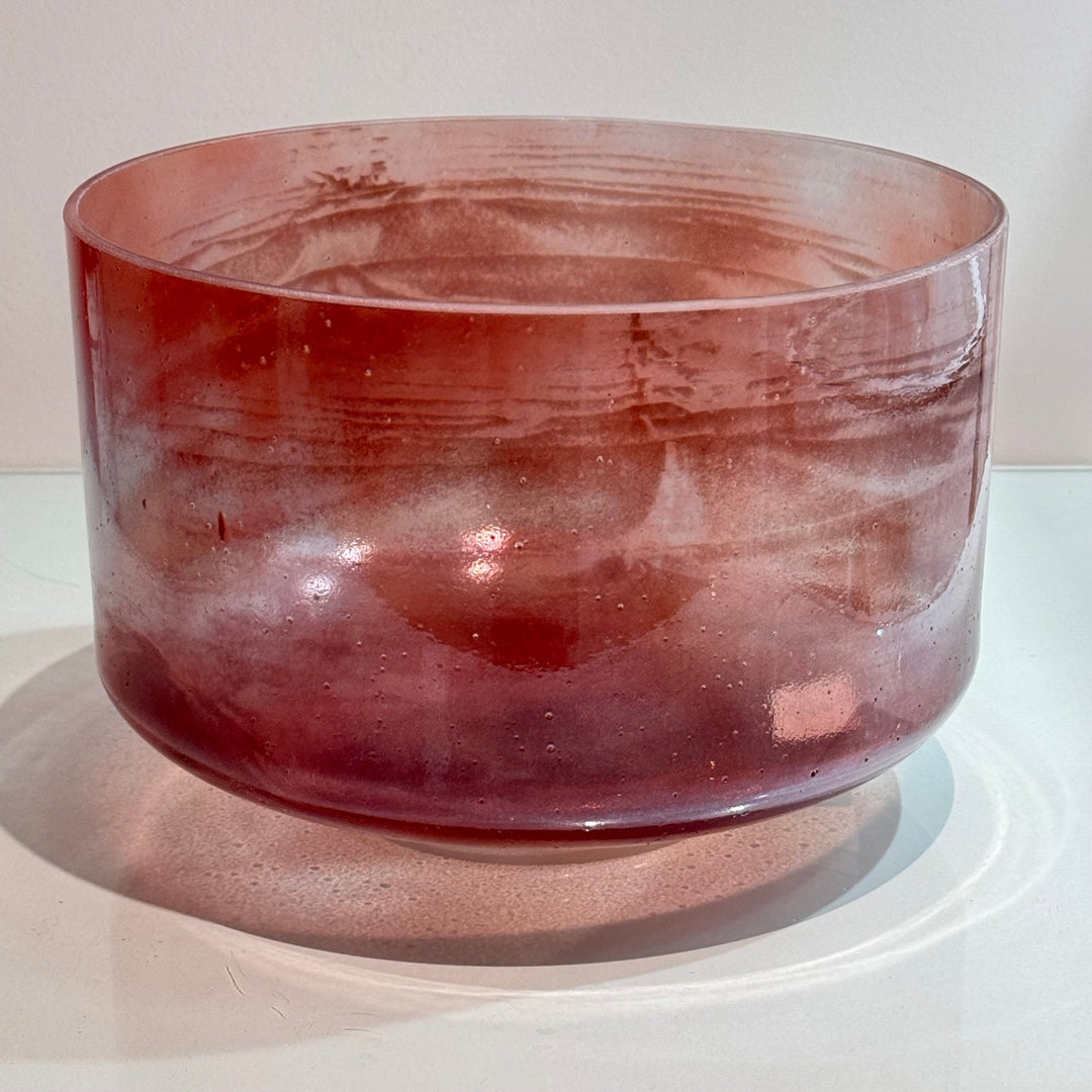 10" C+30 Celestite, White Light Aura Gold 141071 Crystal Tones® Alchemy Crystal Singing Bowl - Sacred Sound of the Soul