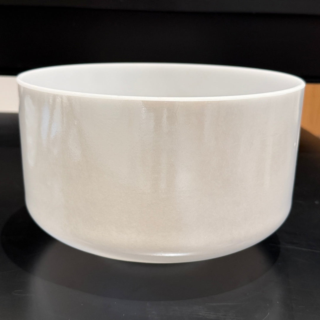 10" D-40 Palladium 151346 Crystal Tones® Alchemy Crystal Singing Bowl - Sacred Sound of the Soul