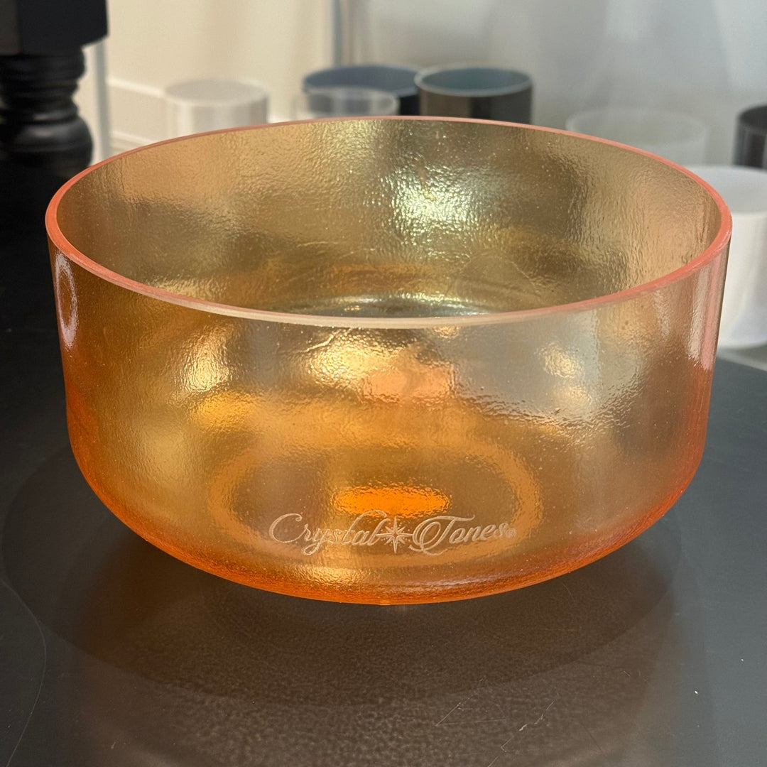10" D+25 Grandmother 134048 Crystal Tones® Alchemy Crystal Singing Bowl - Sacred Sound of the Soul