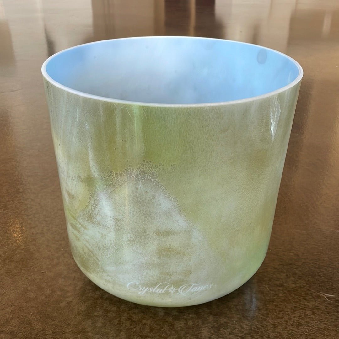 10" F+40 Mt. Shasta Tall Bowl 125713 Crystal Tones® Alchemy Crystal Singing Bowl - Sacred Sound of the Soul