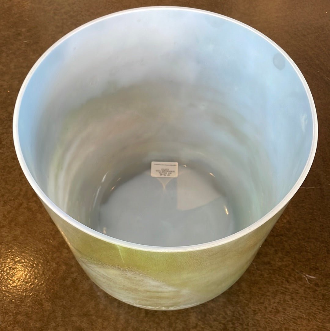 10" F+40 Mt. Shasta Tall Bowl 125713 Crystal Tones® Alchemy Crystal Singing Bowl - Sacred Sound of the Soul