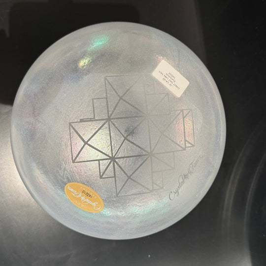 10" G+25 Great Salt Lake Salt, Platinum 143210 Crystal Tones® Alchemy Crystal Singing Bowl - Sacred Sound of the Soul