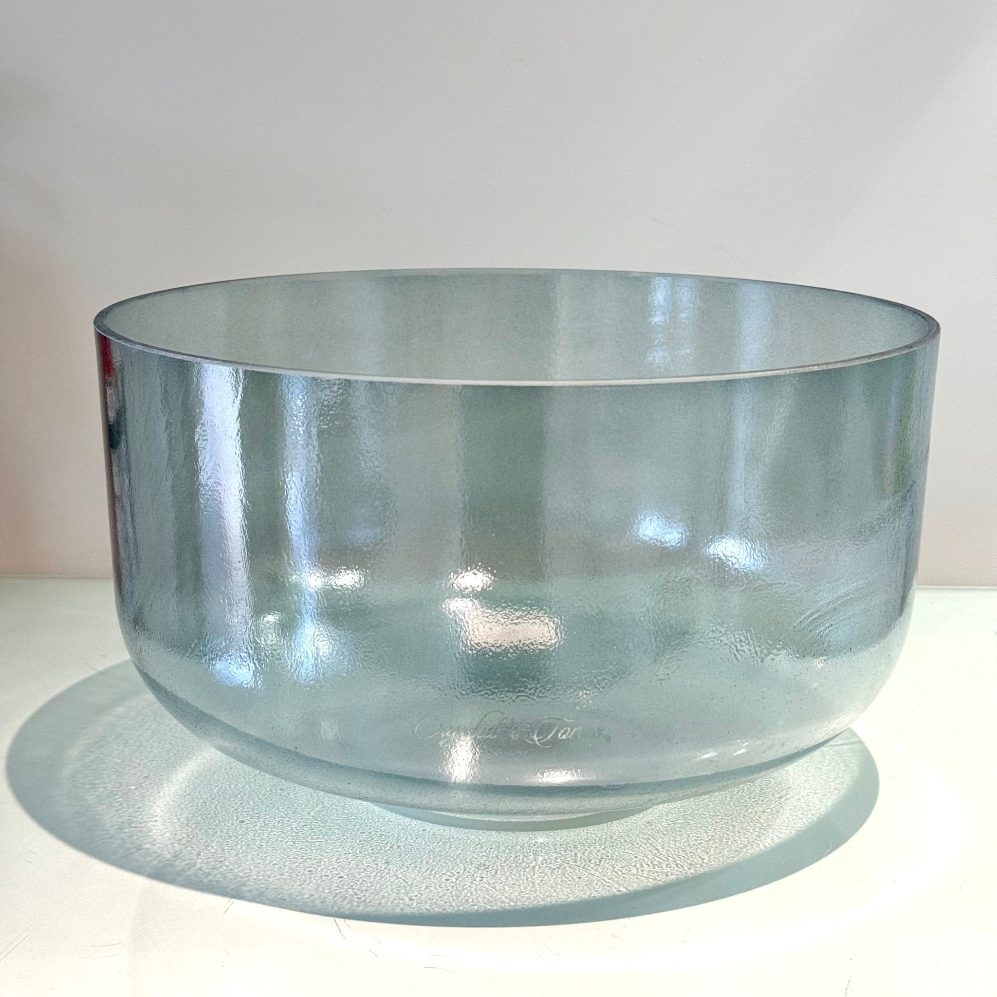 12" A-30 Green Heart Aura Gold 158783 Crystal Tones® Alchemy Crystal Singing Bowl - Sacred Sound of the Soul