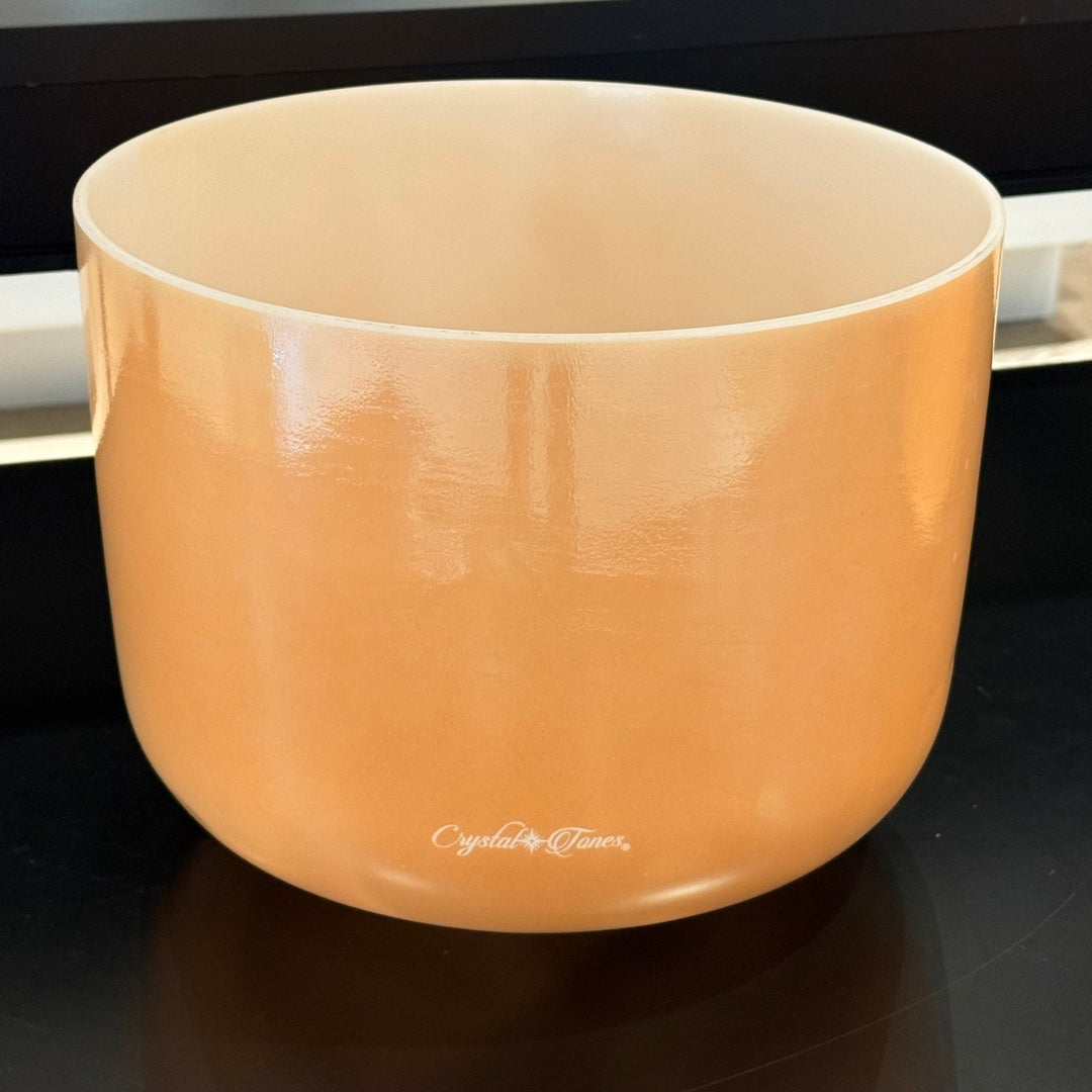 12" E-5 Laughing Buddha 158106 Crystal Tones® Alchemy Crystal Singing Bowl - Sacred Sound of the Soul