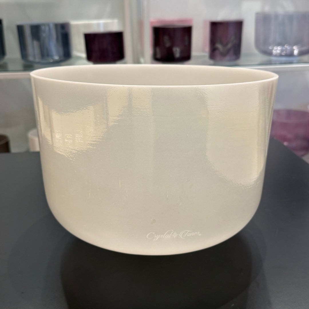 12" F-5 Lemon Angel Gold 162874 Crystal Tones® Alchemy Crystal Singing Bowl - Sacred Sound of the Soul