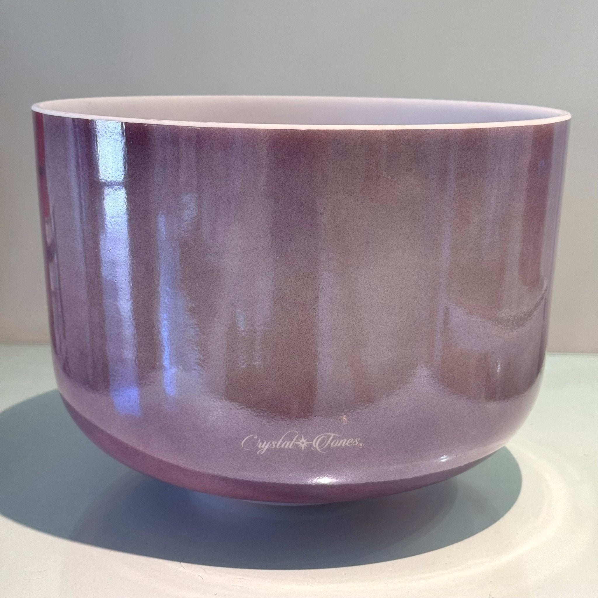 12" F0 Lavender Sunset Gold 161830 Crystal Tones® Alchemy Crystal Singing Bowl - Sacred Sound of the Soul