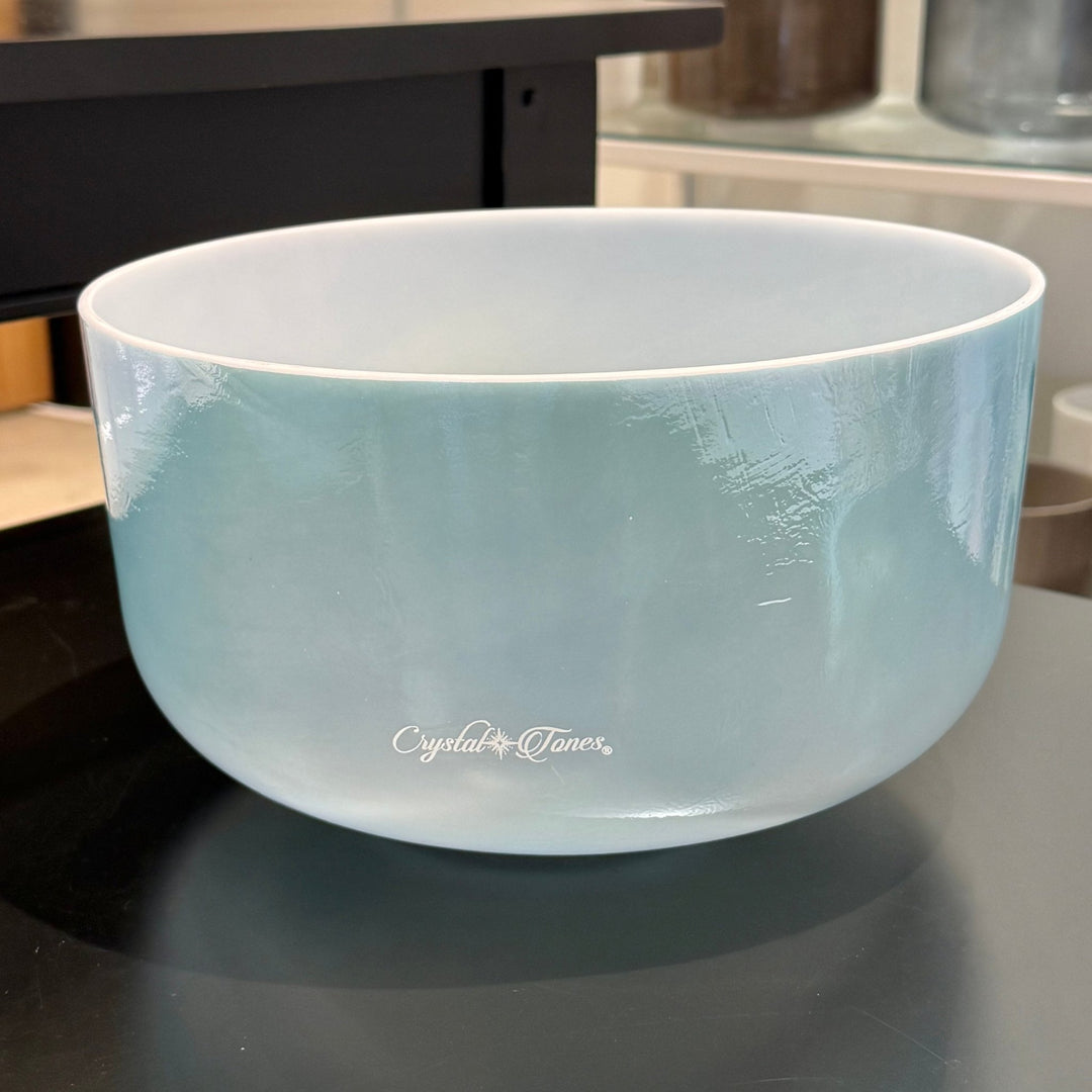 12" F0 Ocean Gold 160477 Crystal Tones® Alchemy Crystal Singing Bowl - Sacred Sound of the Soul