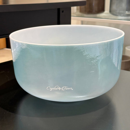 12" F0 Ocean Gold 160477 Crystal Tones® Alchemy Crystal Singing Bowl - Sacred Sound of the Soul