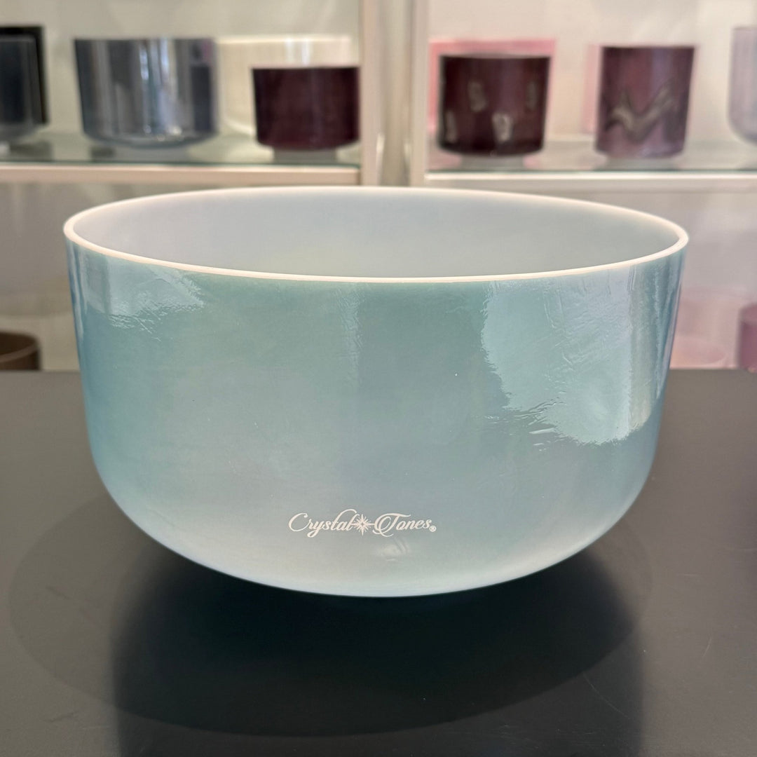12" F0 Ocean Gold 160477 Crystal Tones® Alchemy Crystal Singing Bowl - Sacred Sound of the Soul