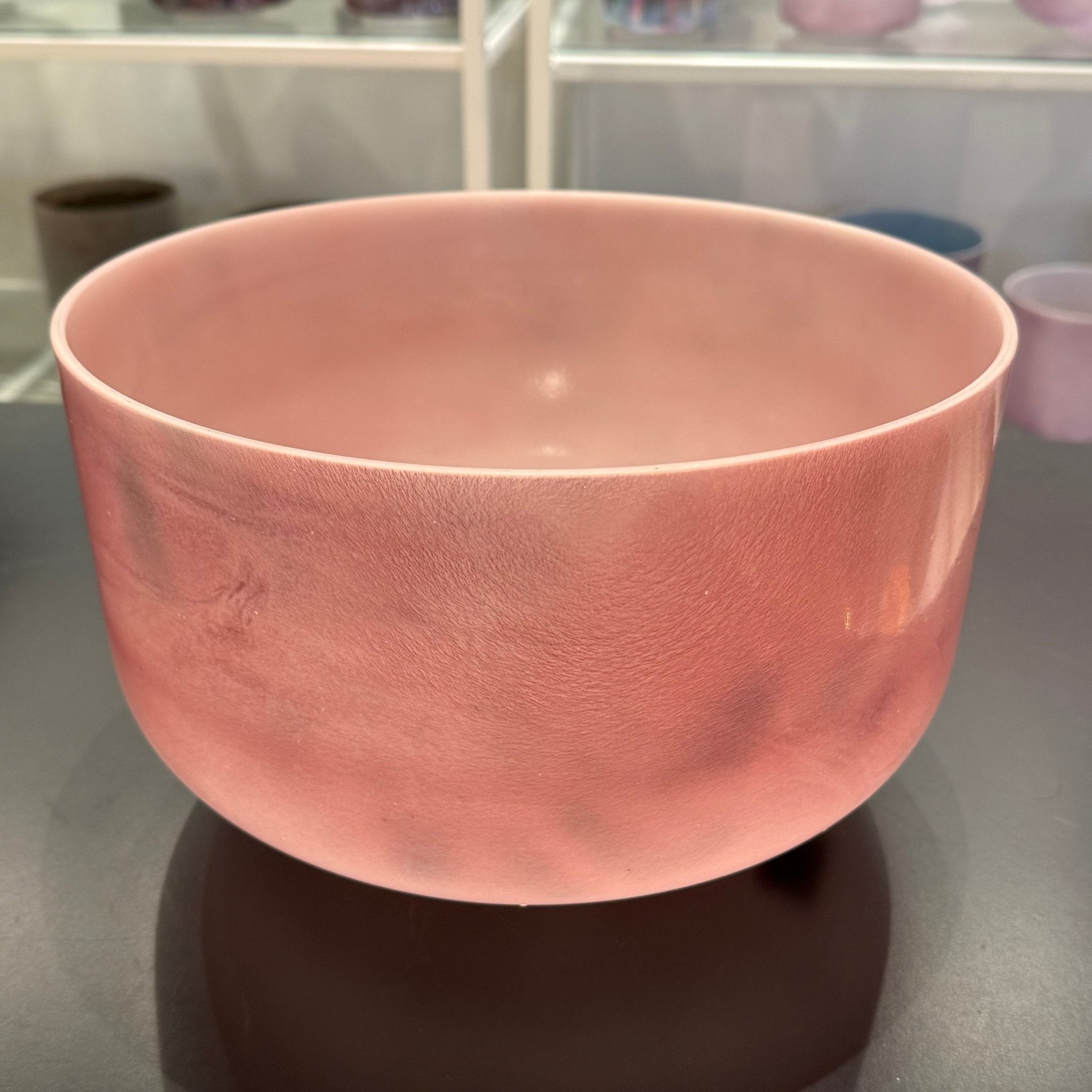 12" F+15 Rose Quartz 138005 Crystal Tones® Alchemy Crystal Singing Bowl - Sacred Sound of the Soul