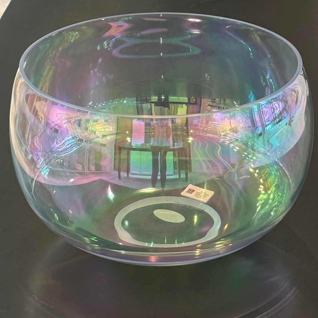 12" F+20 Green Goddess 151344 Crystal Tones® Supergrade Temple Crystal Singing Bowl - Sacred Sound of the Soul
