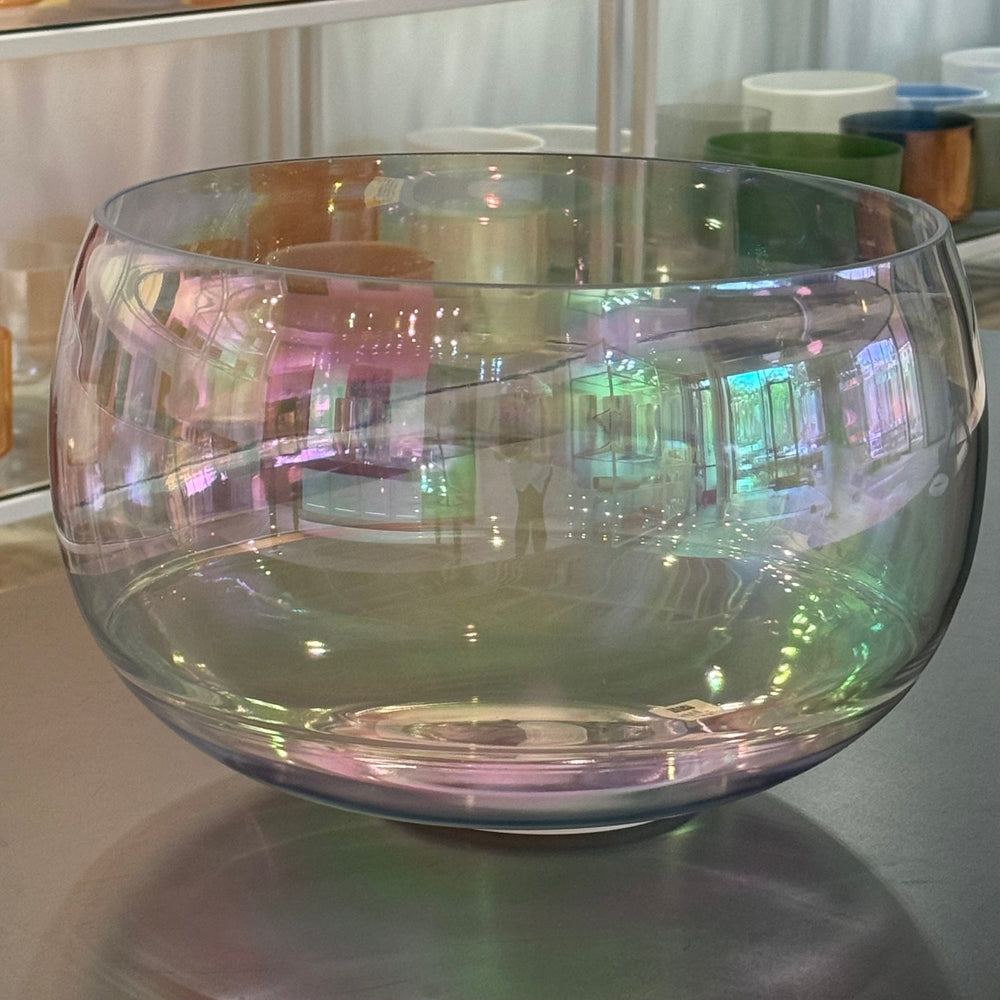 12" F+20 Green Goddess 151344 Crystal Tones® Supergrade Temple Crystal Singing Bowl - Sacred Sound of the Soul