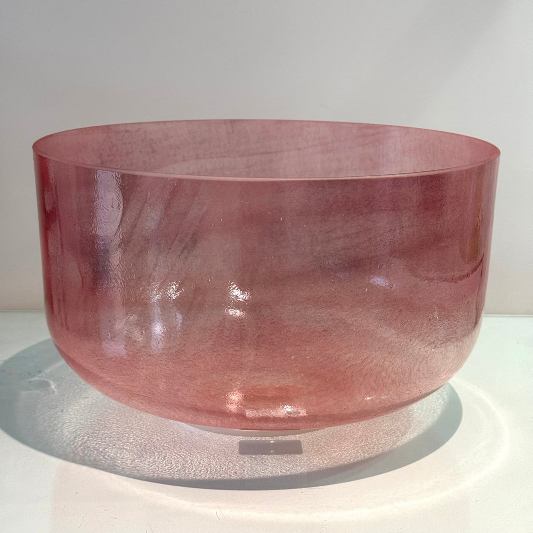 12" F+30 Morganite 146791 Crystal Tones® Alchemy Crystal Singing Bowl - Sacred Sound of the Soul