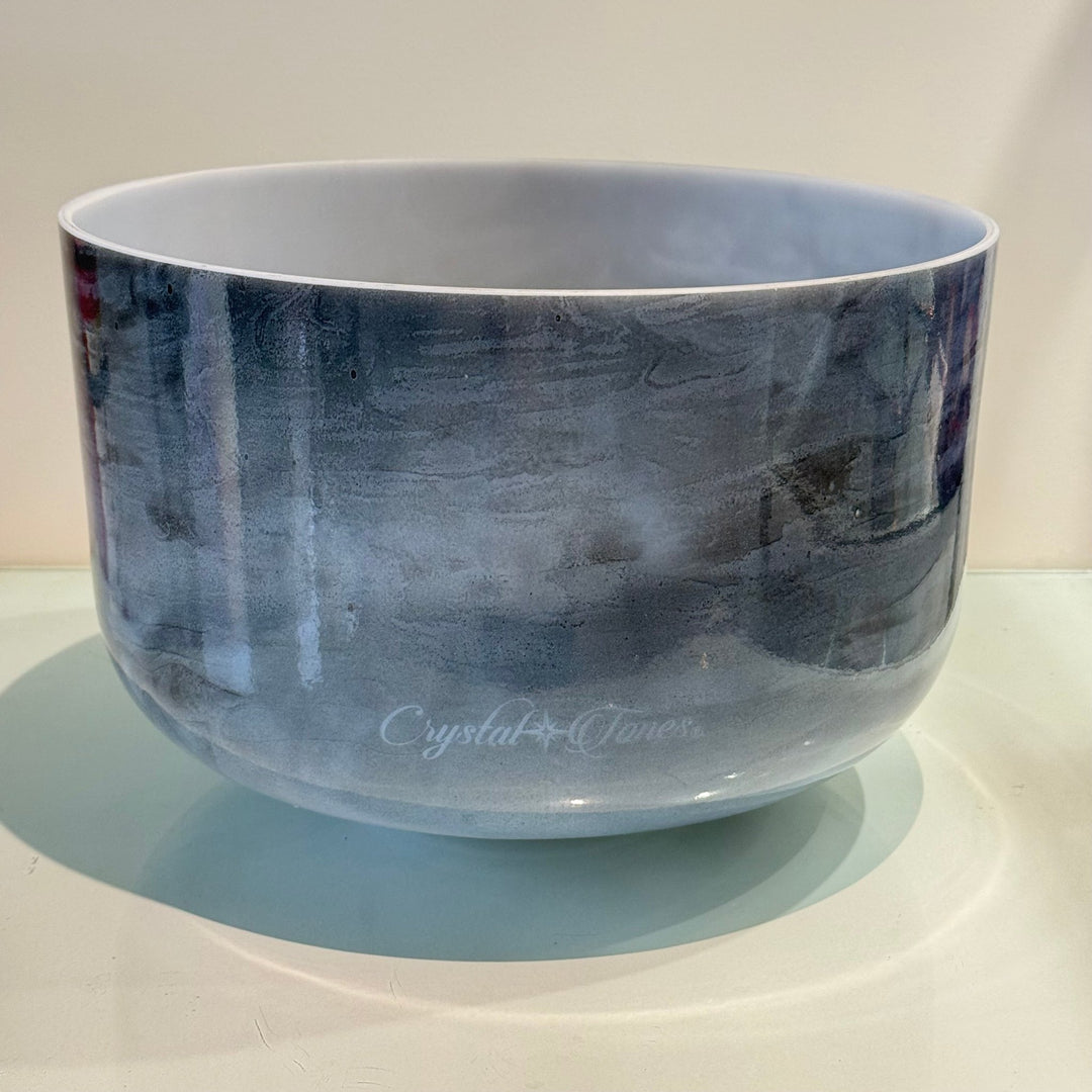 12" F+5 Kyanite 138437 Crystal Tones® Alchemy Crystal Singing Bowl - Sacred Sound of the Soul