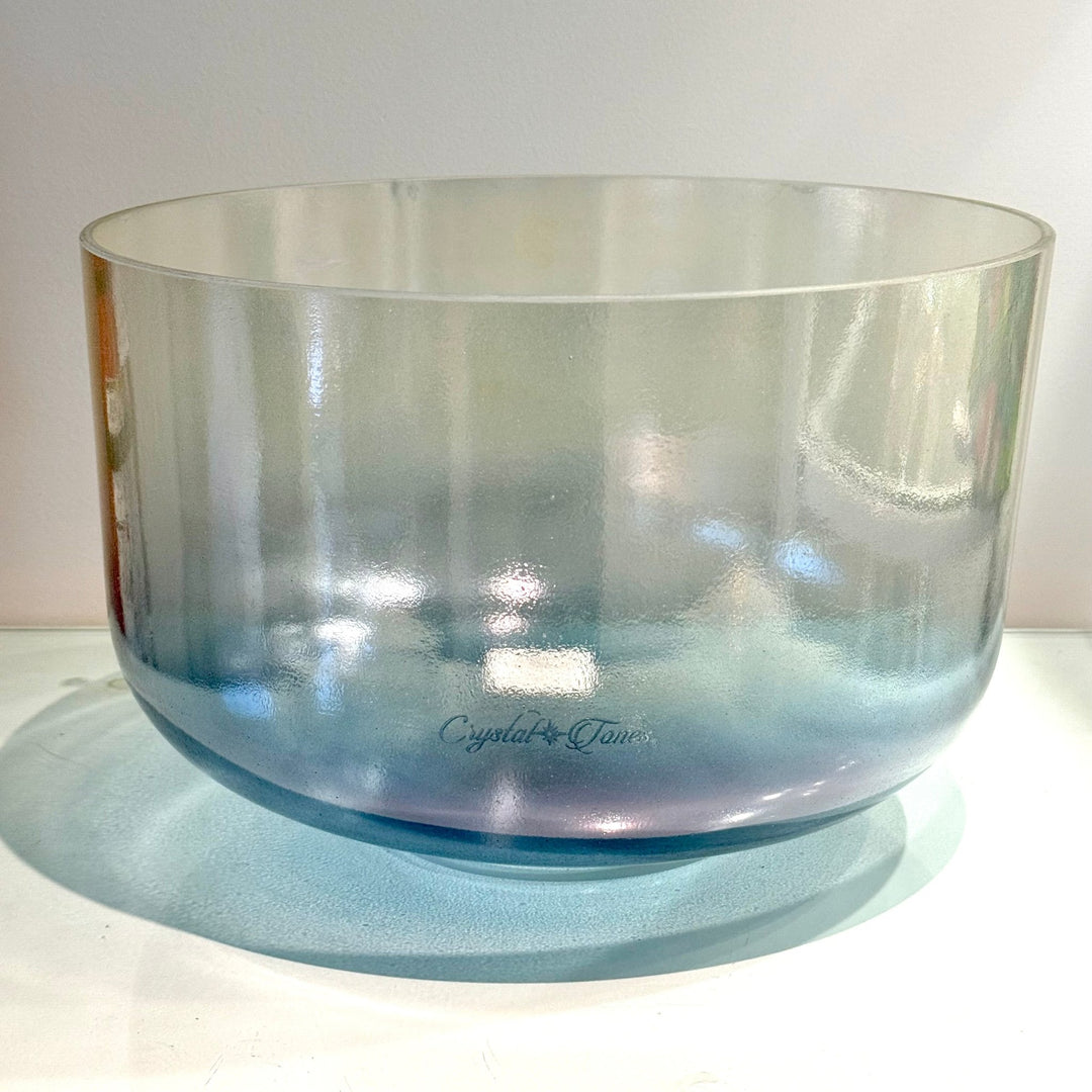 12" G-10 Lemon Aura Gold, Zeal Point (Base) 158572 Crystal Tones® Alchemy Crystal Singing Bowl - Sacred Sound of the Soul