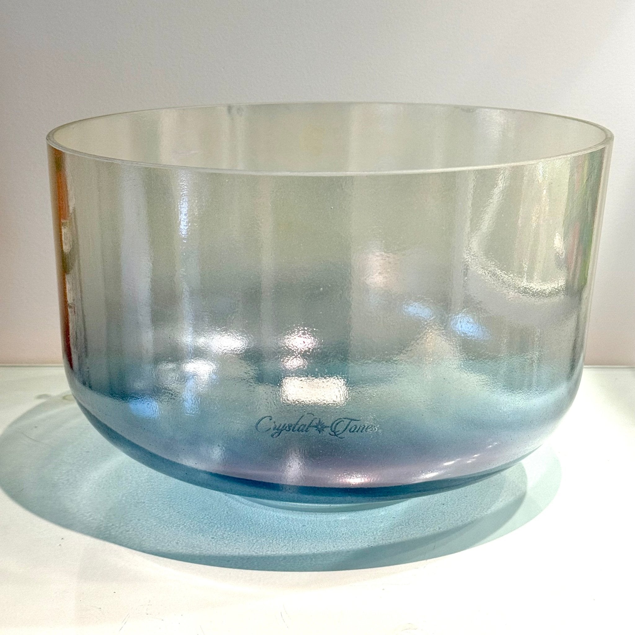 12" G-10 Lemon Aura Gold, Zeal Point (Base) 158572 Crystal Tones® Alchemy Crystal Singing Bowl - Sacred Sound of the Soul