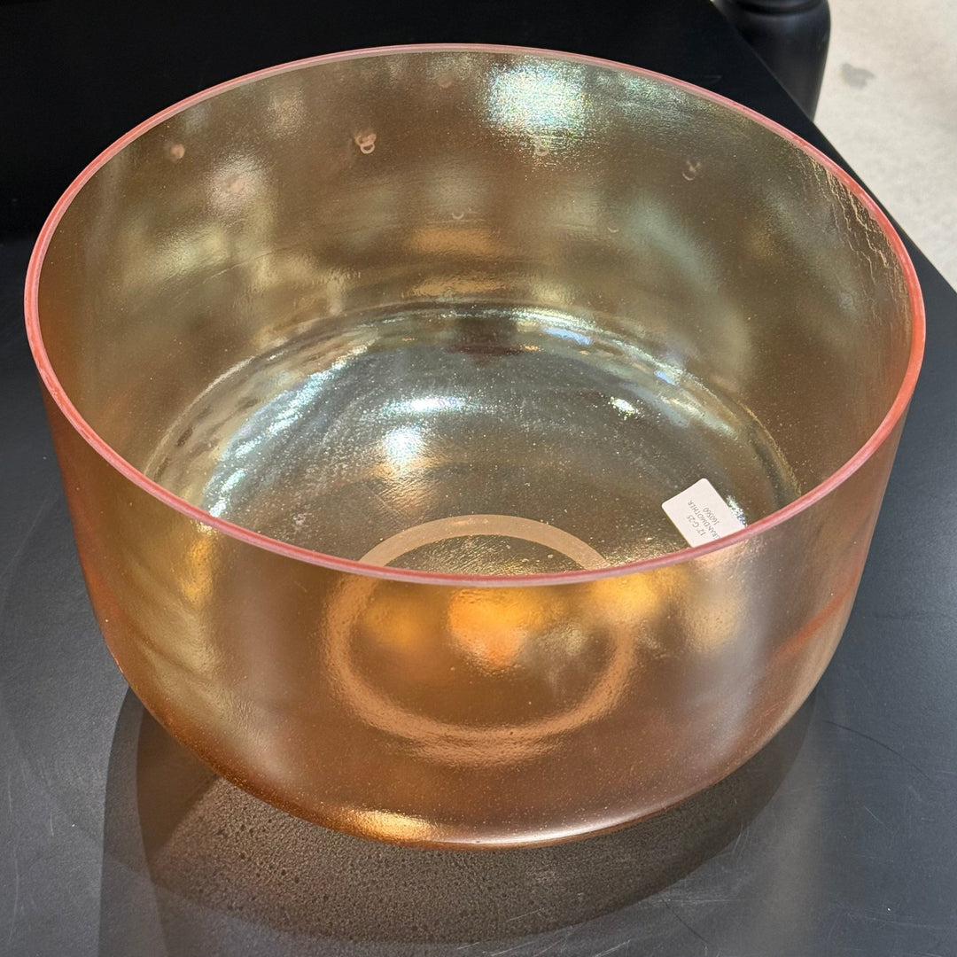 12" G-25 Grandmother 160560 Crystal Tones® Alchemy Crystal Singing Bowl - Sacred Sound of the Soul
