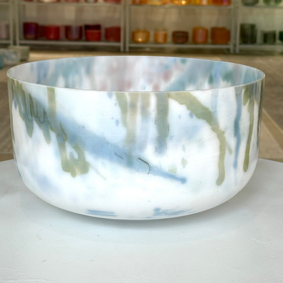 12" G0 Abalone 146712 Crystal Tones® Alchemy Crystal Singing Bowl - Sacred Sound of the Soul
