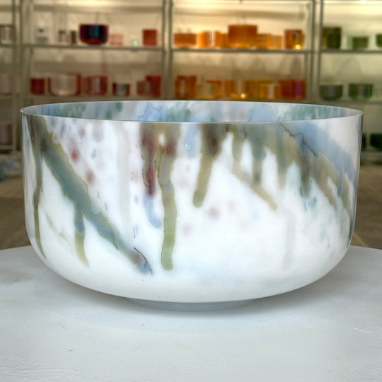 12" G0 Abalone 146712 Crystal Tones® Alchemy Crystal Singing Bowl - Sacred Sound of the Soul