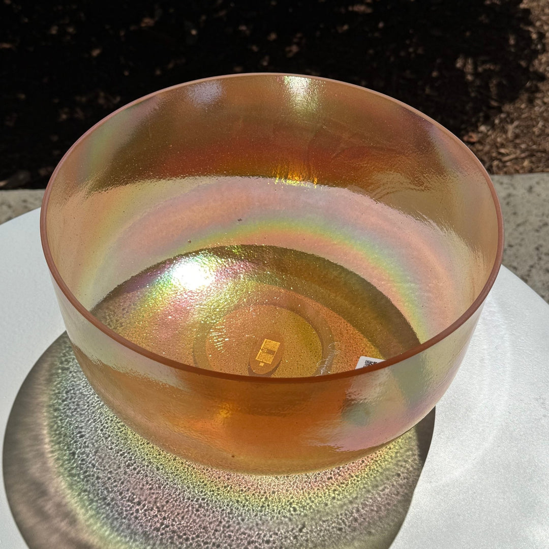 12" G+45 Crone Goddess 146553 Crystal Tones® Alchemy Crystal Singing Bowl - Sacred Sound of the Soul