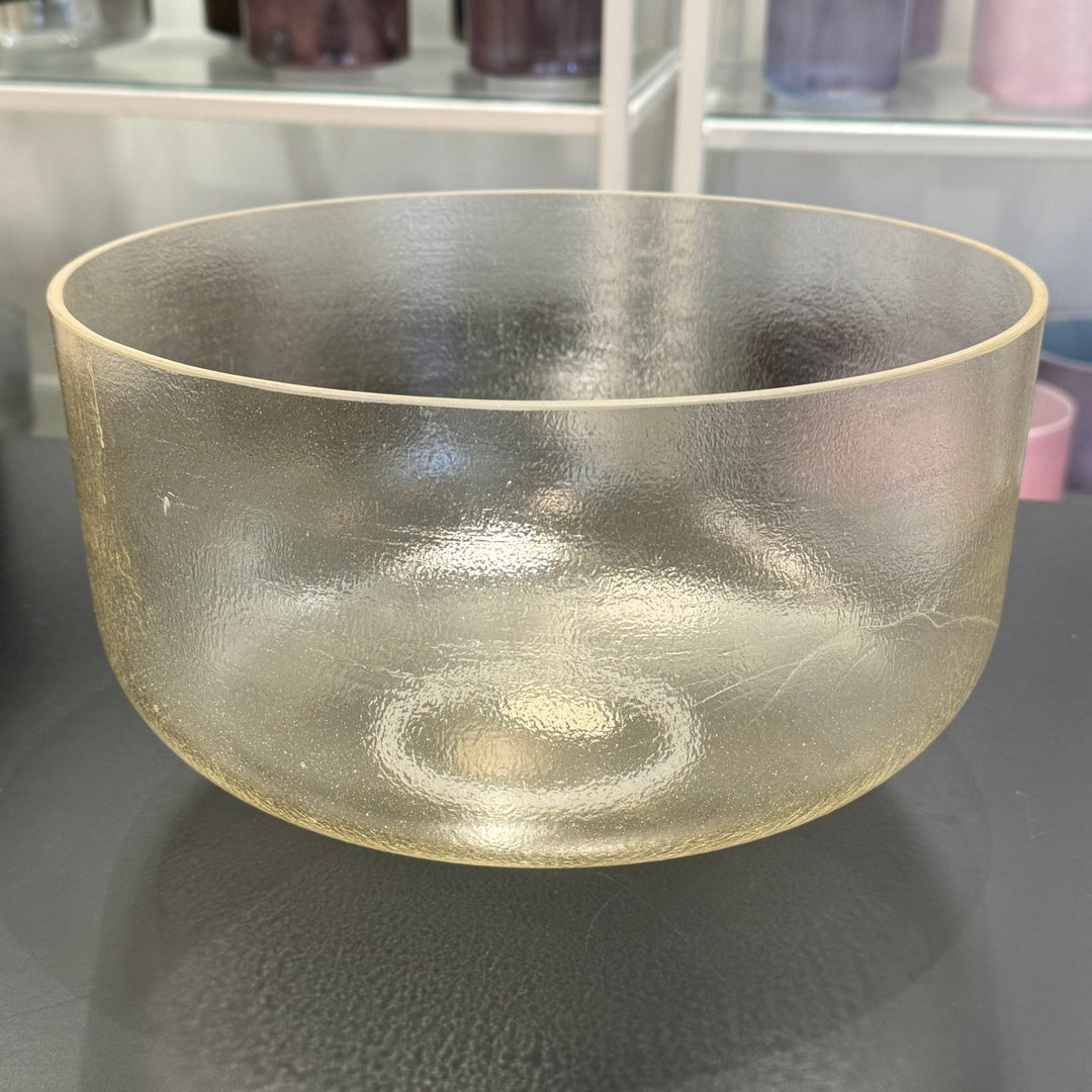12" G+45 Lemon Aura Gold 143514 Crystal Tones® Alchemy Crystal Singing Bowl - Sacred Sound of the Soul