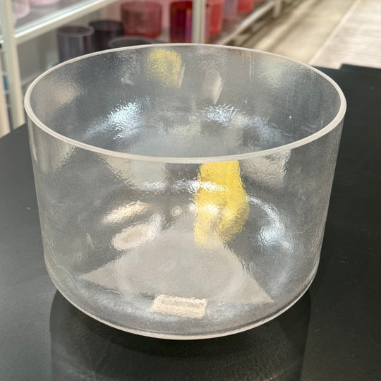 9" D+15 Apophyllite, Palladium 93932 Crystal Tones® Alchemy Crystal Singing Bowl