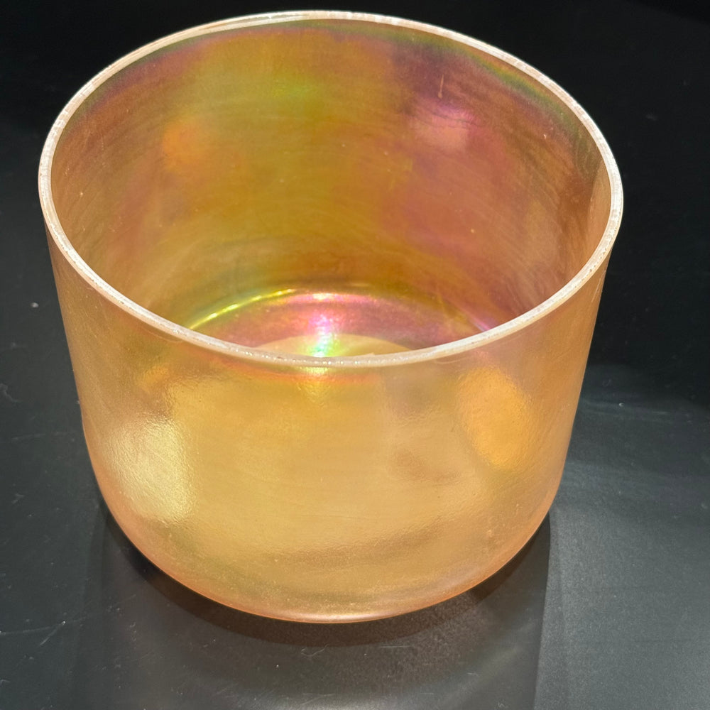 6" B+5 Great Salt Lake Salt, Crone Goddess 89482 Crystal Tones® Alchemy Crystal Singing Bowl