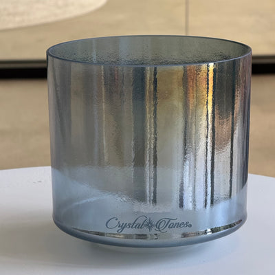 8" E0 Malachite, Palladium Bowl 131445 Crystal Tones® Alchemy Crystal Singing Bowl