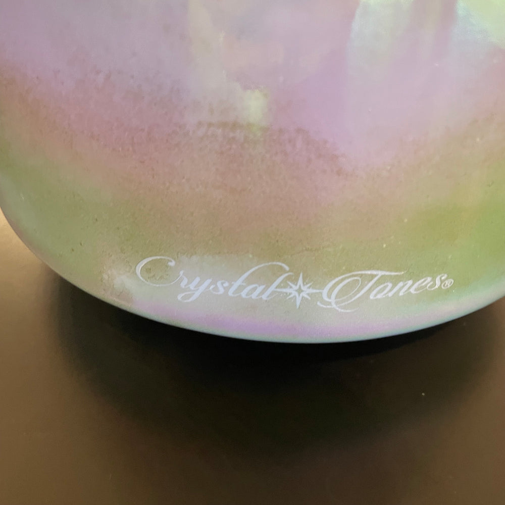 9" C+40 Mt. Shasta Serpentine, Platinum Bowl 131430 Crystal Tones® Alchemy Crystal Singing Bowl
