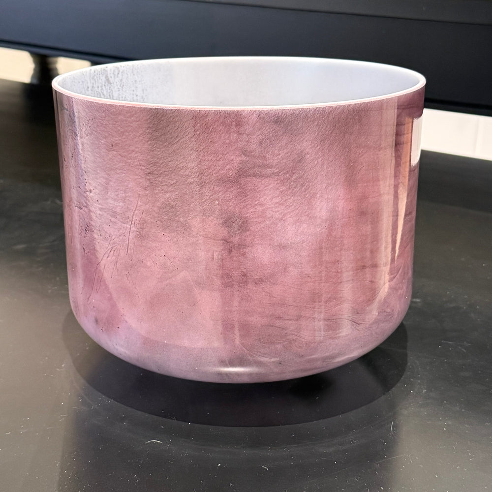 10" A-40 Amethyst 160373 Crystal Tones® Alchemy Crystal Singing Bowl