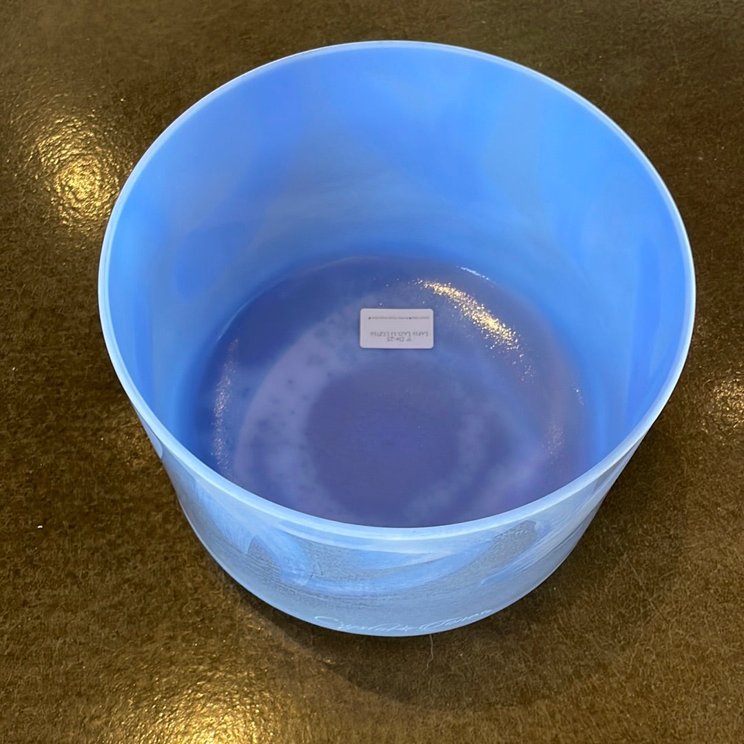 7インチ E-25 クリスタルボウル LAPIS LAZULI PLATINUM 9