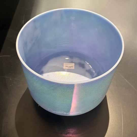 10" A+5 Egyptian Blue, Platinum Bowl 133878 Crystal Tones®