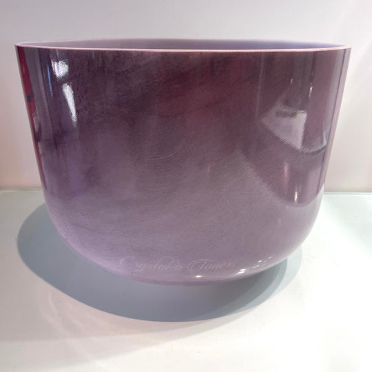 12" B+45 Amethyst Bowl 132016 Crystal Tones® ENCINITAS