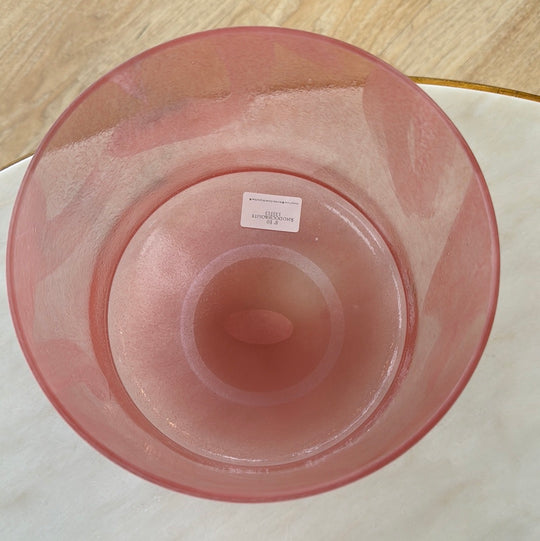 8" E0 Rhodochrosite Bowl 133513 Crystal Tones® SEDONA