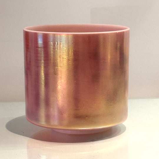 7" G#-25 Sedona Red Rock, Platinum 148409 Crystal Tones® Alchemy Crystal Singing Bowl