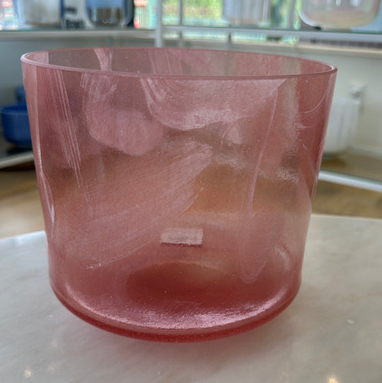 8" E0 Rhodochrosite Bowl 133513 Crystal Tones® SEDONA