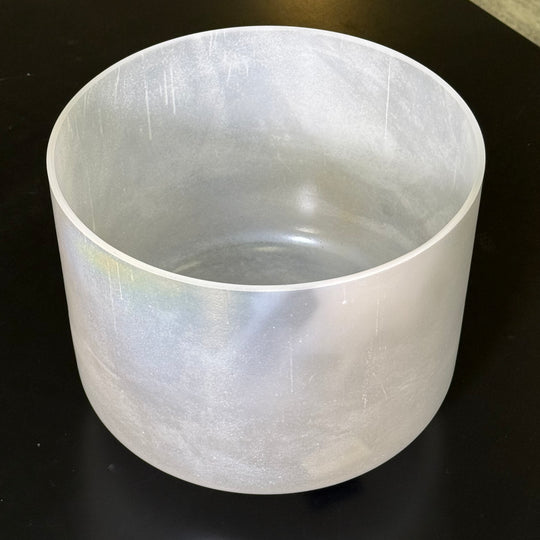 9" A#-10 Dead Sea Salt, Palladium Bowl 105501 Crystal Tones®