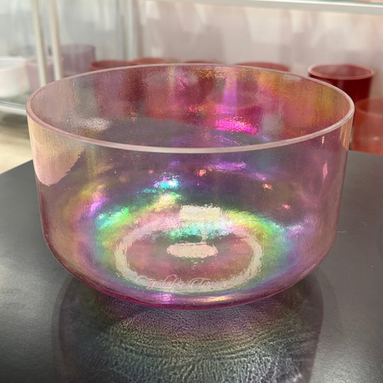 10" B-40 Violet Flame Aura 160391 Crystal Tones® Alchemy Crystal Singing Bowl